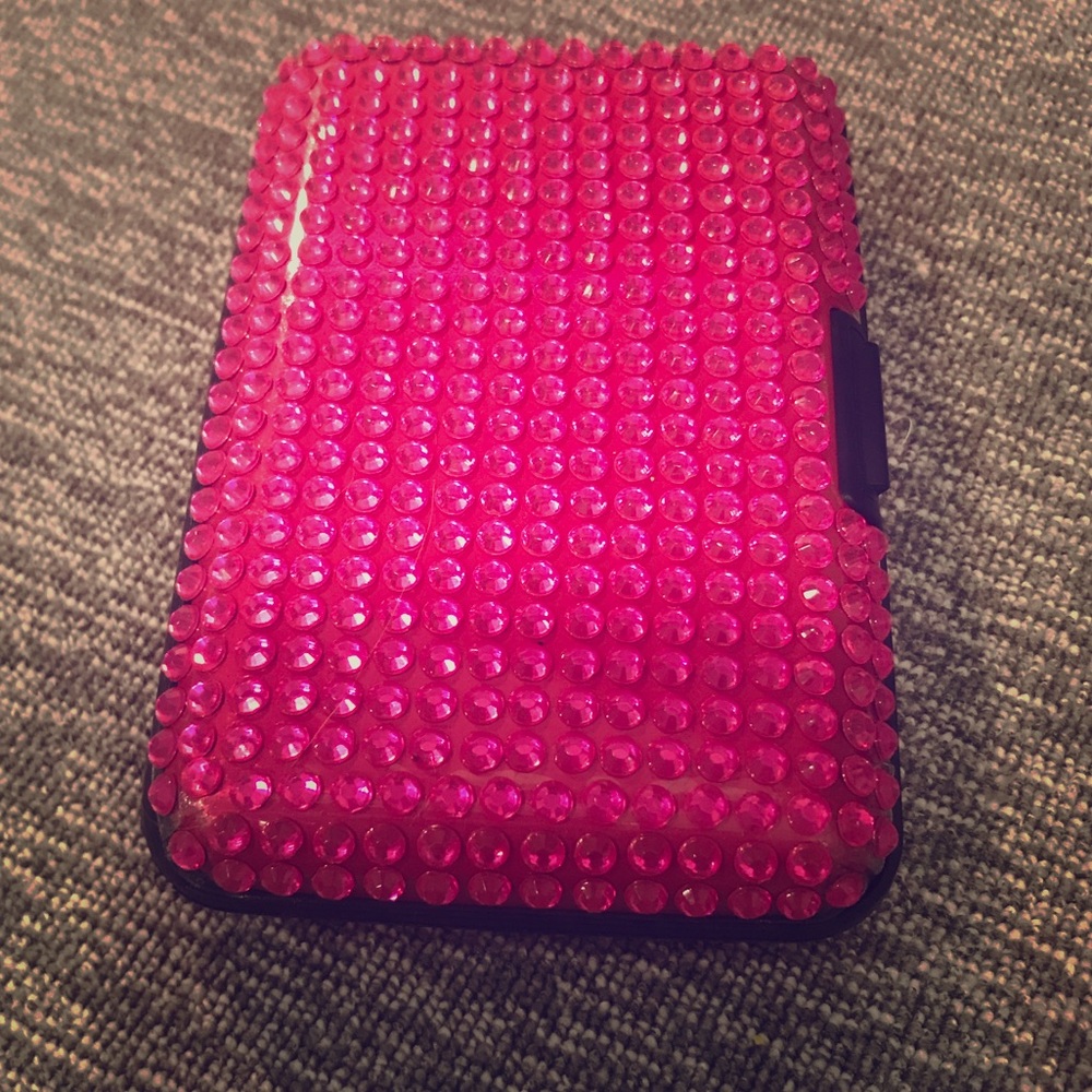 Pink Business Card Holder